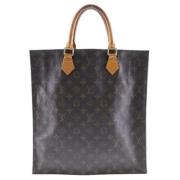 Pre-owned Canvas louis-vuitton-bags Louis Vuitton Vintage , Brown , Da...