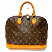 Pre-owned Canvas handbags Louis Vuitton Vintage , Brown , Dames