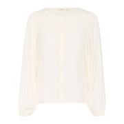 Vrouwelijke Whisper White Blouse InWear , White , Dames