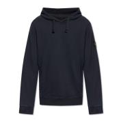 Hoodie Stone Island , Blue , Heren