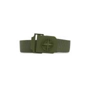 Riem met logo Stone Island , Green , Heren