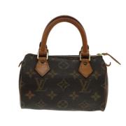 Pre-owned Canvas louis-vuitton-bags Louis Vuitton Vintage , Brown , Da...