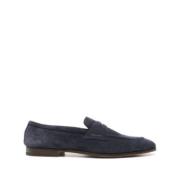 Suede Loafers Church's , Blue , Heren