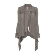 Grijze Wol Geknoopte Trui Rick Owens , Gray , Dames