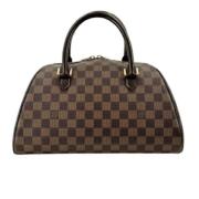 Pre-owned Plastic handbags Louis Vuitton Vintage , Brown , Dames