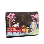 Pre-owned Canvas wallets Louis Vuitton Vintage , Multicolor , Dames