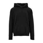 Heren hoodie met geborduurd logo Saint Laurent , Black , Heren