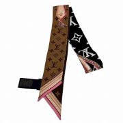 Pre-owned Silk scarves Louis Vuitton Vintage , Multicolor , Dames