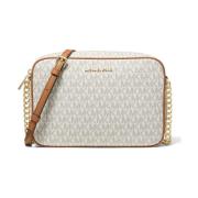 JET SET Crossbody Bag Michael Kors , Beige , Unisex