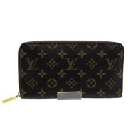 Pre-owned Canvas wallets Louis Vuitton Vintage , Brown , Unisex