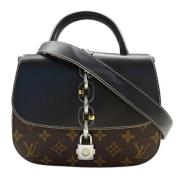 Pre-owned Fabric louis-vuitton-bags Louis Vuitton Vintage , Black , Da...