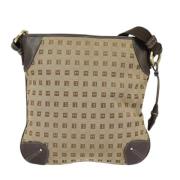 Pre-owned Canvas shoulder-bags Bally Pre-owned , Beige , Dames