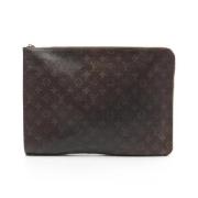 Pre-owned Canvas louis-vuitton-bags Louis Vuitton Vintage , Brown , He...