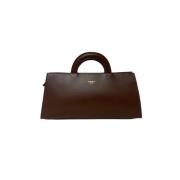 Baguette Tas met Dubbele Handvat Avenue 67 , Brown , Dames