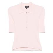 Roze Polo T-shirts en Polos A.p.c. , Pink , Dames