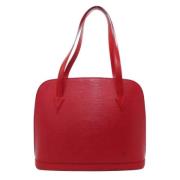 Pre-owned Leather louis-vuitton-bags Louis Vuitton Vintage , Red , Dam...