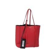 Pre-owned Leather totes Balenciaga Vintage , Red , Dames