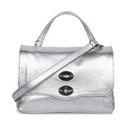 Elegante tas met metalen afwerking en veilige sluiting Zanellato , Gra...