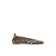 Ballet Flats Baby Burberry , Green , Dames