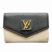 Pre-owned Leather wallets Louis Vuitton Vintage , Black , Dames