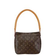 Pre-owned Canvas louis-vuitton-bags Louis Vuitton Vintage , Brown , Da...