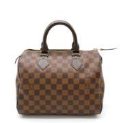 Pre-owned Canvas handbags Louis Vuitton Vintage , Brown , Dames