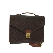 Pre-owned Canvas louis-vuitton-bags Louis Vuitton Vintage , Brown , Da...