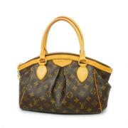 Pre-owned Fabric handbags Louis Vuitton Vintage , Brown , Dames