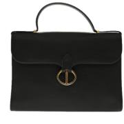 Pre-owned Leather dior-bags Dior Vintage , Black , Dames