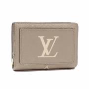 Pre-owned Fabric wallets Louis Vuitton Vintage , Beige , Dames