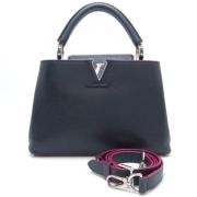 Pre-owned Leather louis-vuitton-bags Louis Vuitton Vintage , Blue , Da...