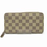 Pre-owned Canvas wallets Louis Vuitton Vintage , White , Dames