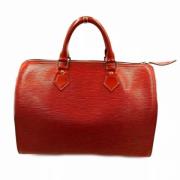 Pre-owned Leather louis-vuitton-bags Louis Vuitton Vintage , Red , Dam...