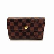 Pre-owned Canvas wallets Louis Vuitton Vintage , Brown , Dames