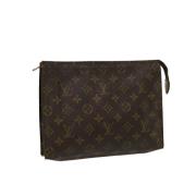 Pre-owned Canvas louis-vuitton-bags Louis Vuitton Vintage , Brown , Da...