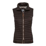 Zwarte Vest 360250 Stijlvol Lichtgewicht Camel Active , Brown , Dames