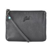 Stijlvolle Praktische Clutch met Afneembare Polsband Gabs , Black , Da...