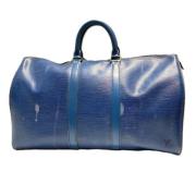 Pre-owned Leather louis-vuitton-bags Louis Vuitton Vintage , Blue , Da...