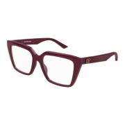 Bb0130O 012 Optical Frame Balenciaga , Red , Dames