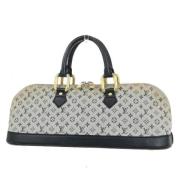 Pre-owned Canvas louis-vuitton-bags Louis Vuitton Vintage , Gray , Dam...