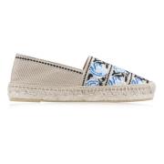 Bloemen Slip-On Espadrilles Prada , Multicolor , Dames