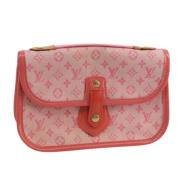 Pre-owned Canvas pouches Louis Vuitton Vintage , Red , Dames