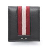 Pre-owned Leather wallets Bally Pre-owned , Black , Heren