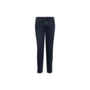 Damesjeans met knoop en rits Diesel , Blue , Dames