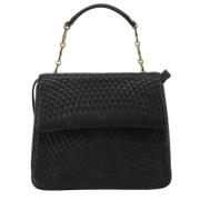 Pre-owned Leather handbags Bally Pre-owned , Black , Dames