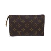 Pre-owned Canvas wallets Louis Vuitton Vintage , Brown , Dames