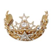 Koninklijke Kristal Gouden Tiara Dolce & Gabbana , Yellow , Dames