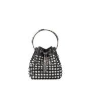 Bon Bon mini bucket tas Jimmy Choo , Black , Dames