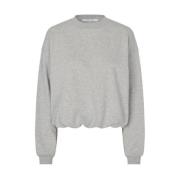 Abadell Balloon Sweater Second Dames , Gray , Dames