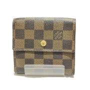 Pre-owned Canvas wallets Louis Vuitton Vintage , Brown , Dames